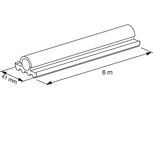 Insert en caoutchouc EMS 41 pour rails de montage FUS Standard 2