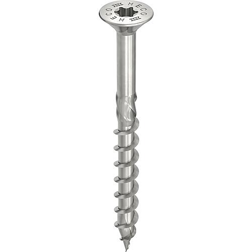 Countersunk head screws HT-plus, thread ø d1: 8.0 mm, head ø: 14.3 mm, Vz