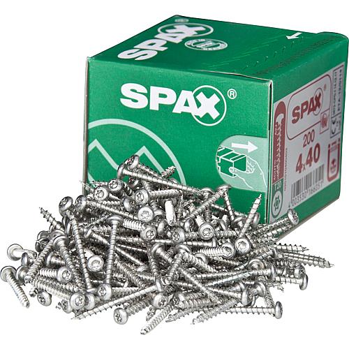 SPAX® universal screw, thread ø d1: 4.0 mm, head ø: 8.0 mm, standard packaging Anwendung 1