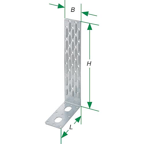 Zuganker, feuerverzinkt, Typ - SXHDL Anwendung 2