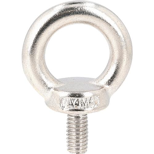 Anneau de levage, inox A4 Standard 1