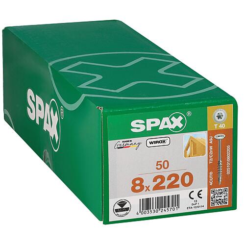 SPAX® wood screw, thread ø d1: 8.0 mm, head ø: 20.0 mm, standard packaging Anwendung 1