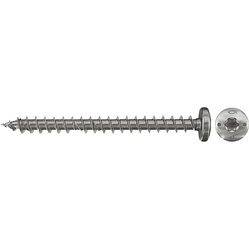 Clamping plate screws Power-Fast 3.5 x 12 HK A2 VG TX, PU 200