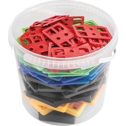 SILISTO® spacer blocks Turbo's assortment, in a bucket, 155 pieces Standard 1