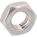 Hexagonal nuts, low shape DIN 439 A2