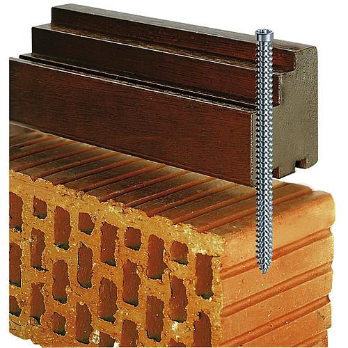 ancrage de châssis SPAX® pour le montage de fenêtre (châssis en bois), filetage intégral, WIROX®, tête cylindrique, T-STAR plus, t Standard 2