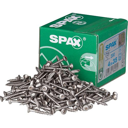 SPAX® pan head screw, partial thread stainless steel A2, T-STAR plus, milling ribs, CUT point, anti-friction coating Anwendung 1