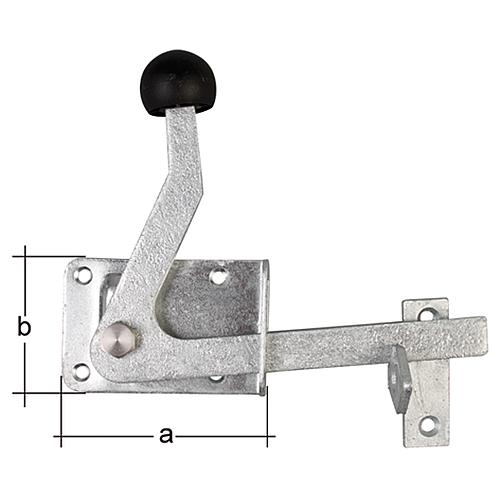 Garden gate latch Standard 1