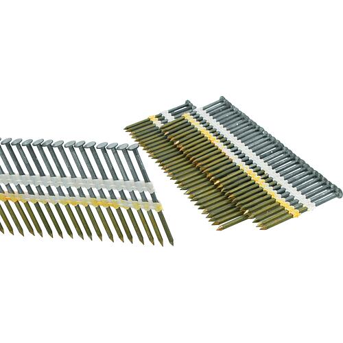 Round head nails type RK 3.8 x 120 mm, blank, PU = 1400 pcs.