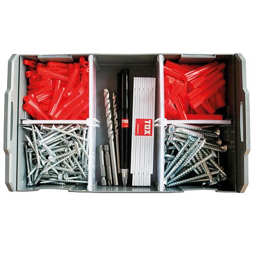 L-BOXX® Mini all-purpose dowel TRI Multi assortment 206 pieces Anwendung 3