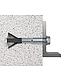 Porous concrete anchor FPX-l M8, galvanised steel Anwendung 1