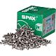 SPAX® pan head screw, partial thread stainless steel A2, T-STAR plus, milling ribs, CUT point, anti-friction coating