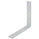 Chair bracket, 125x125x22mm sendzimir-galvanised