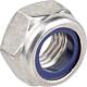 Hexagonal locknut, stainless steel A2