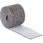 Fleece insulating strips, non-adhesive, with vapour barrier
