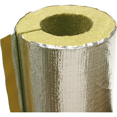 Aluminium flue tube insulation