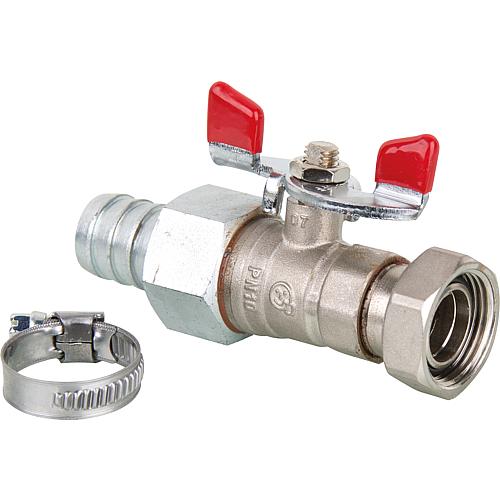 Replacement ball valve for 97 002 17 incl. nozzle and hose clip