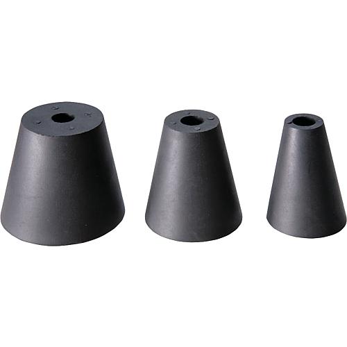 Rubber sealing cone set, 3-piece Standard 1