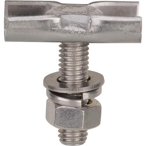 Stainless steel T-head bolt M8 x 30 Standard 1