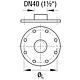 Threaded flange Standard 2