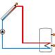 System control for solar and heating systems DeltaSol® MX Anwendung 4