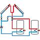 System control for solar and heating systems DeltaSol® MX Anwendung 13