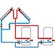 System control for solar and heating systems DeltaSol® MX Anwendung 12