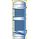 DSFV hot water/solar storage tank, enamelled, with two heat exchangers