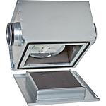 Ventilateur radial plat insonorisé, Silent Box SB, DN 125-250 (V = jusqu’à 1190 m³/h)