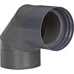 90¦ elbow IP-B 125/90 with joint DN 125