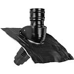 Roof hood, sloping roof, dirt w. Type SDS 100, colour black