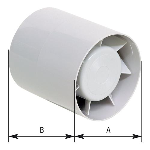Ventilateur à insertion dans le tube (V = 230 à m³/h) Anwendung 2