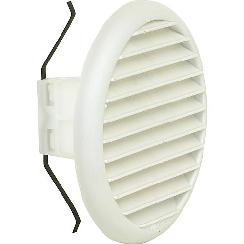 Grille d'aération ronde (plastique) Standard 1