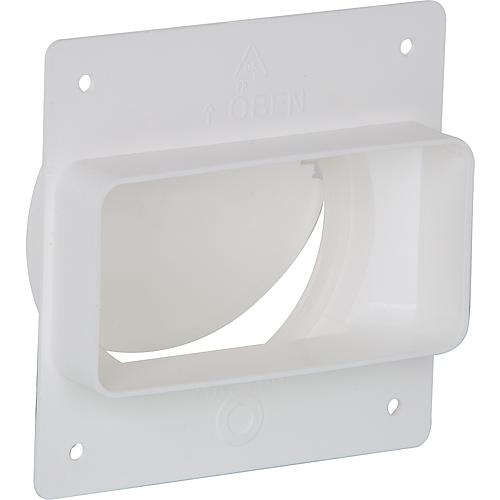 Clapet anti-retour de gaine plate en plastique Standard 1