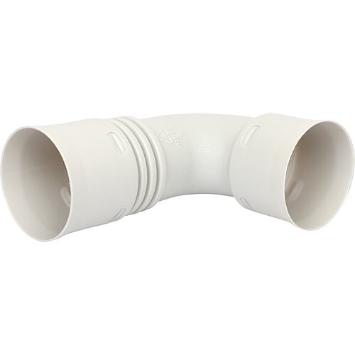 Coude de tube rond ø 75 - 90° Standard 1