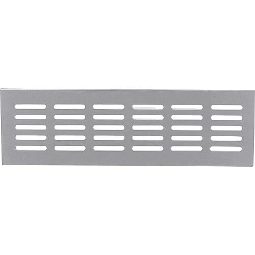 Vent plate, aluminium 400x100 mm Aluminium-anodised EV1