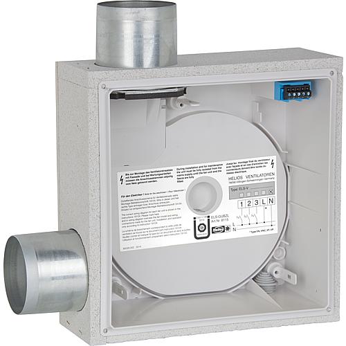 Ventilation housing flush-mounted model ELS-GUBZ Standard 1