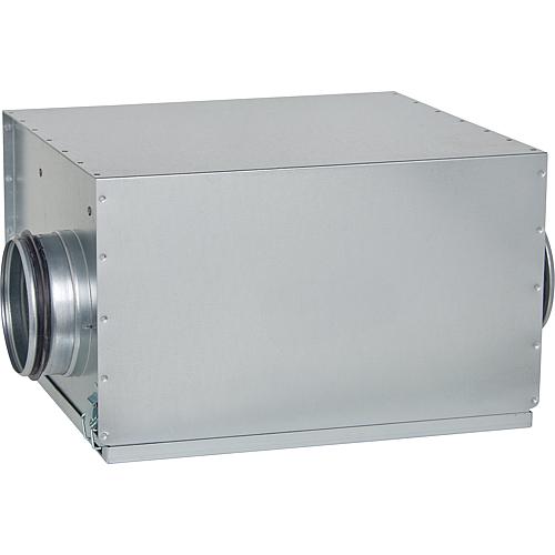 Flat radial fan sound-proofed, Silent Box SB, DN 125-250 (V = up to 1190 m³/h) Anwendung 1