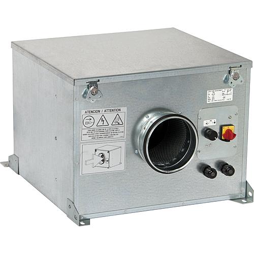 Ventilation box sound-proofed model CAB Ecowatt DN 125-355 (V = up to 2580 m³/h)