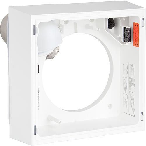 Boîtier d'aération en saillie pour ventilateur Silvento type 3/AP-B Standard 1