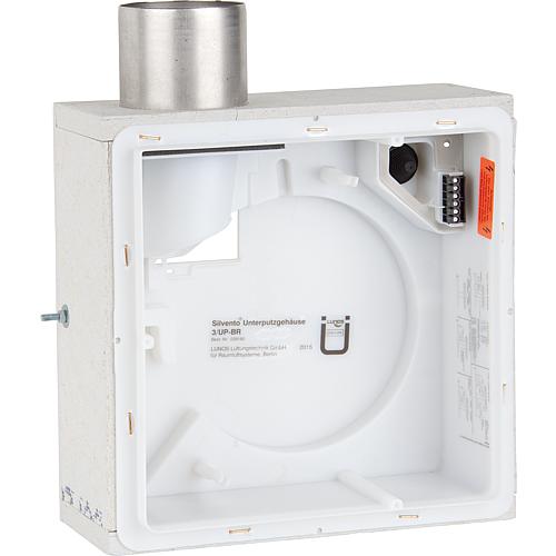 Ventilation housing flush-mounted for blower unit Silvento with fire protection model 3/UP-BR Standard 1