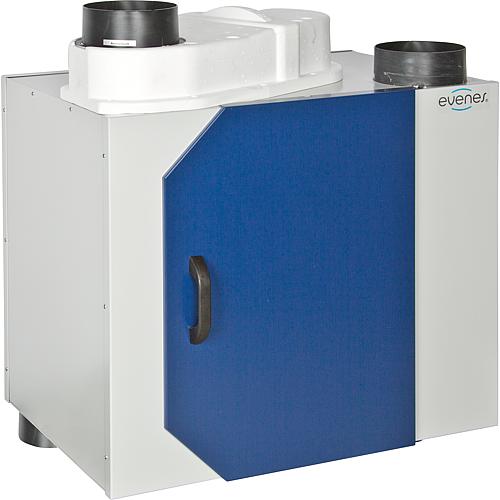 Central ventilation device model HRV (up to 350 m³/h) with heat recovery