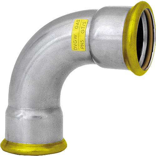 Gas stainless steel press fitting
Elbow 90° (i x i)