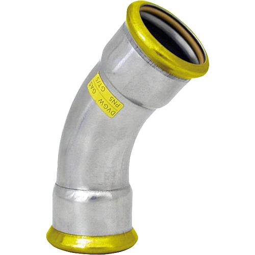 Gas stainless steel press fitting
Elbow 45° (i x i) Standard 1