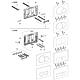 Spare parts for push plate, 2-volume flush from 2000 Standard 1