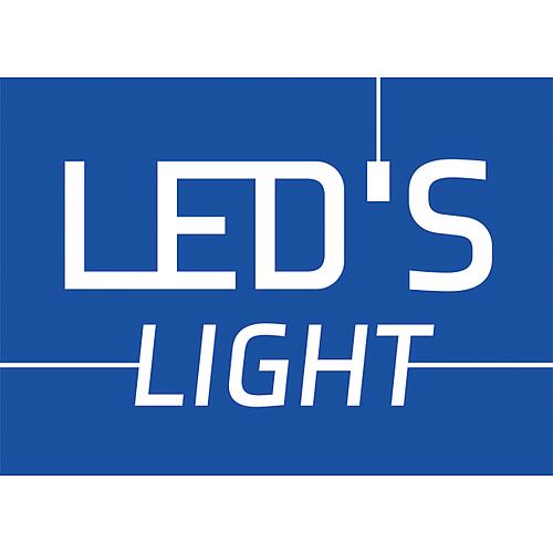Lampe LED solaire sur pied 561 Logo 1